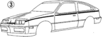 22526806 - Body: Stripe Tape for Oldsmobile: Firenza Image
