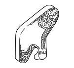 8627484 - : 1997-2016 Volvo Timing Belt for Volvo: 850, C30, C70, S40, S60, S60 Cross Country, S70, S80, V40, V50, V60, V60 Cross Country, V70, XC60, XC70, XC90 Image