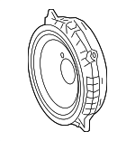 8616033A60 - Body: Front Dr Speaker for Lexus: ES250, ES300h, ES350 Image