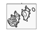 PW697 - Cooling System: Motorcraftâ„¢ Engine Water Pump for Ford Image