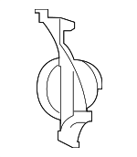 66241FL020 - Body: Switch Cover for Subaru: Crosstrek, Forester Image