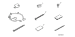 8E55S9V101 - Accessory Components: ATTACHMENT, SECURITY SYSTEM for Honda Image