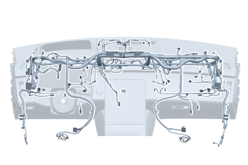 Cockpit Wiring Harness/Center Console Wiring Harness for 2018 Mercedes-Benz GLC350e #0