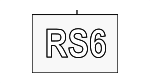 4B08537402ZZ - Body: Nameplate for Audi: RS6 Avant Image