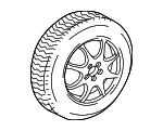 2134000600 - Suspension: Compact Spare for Mercedes-Benz Image