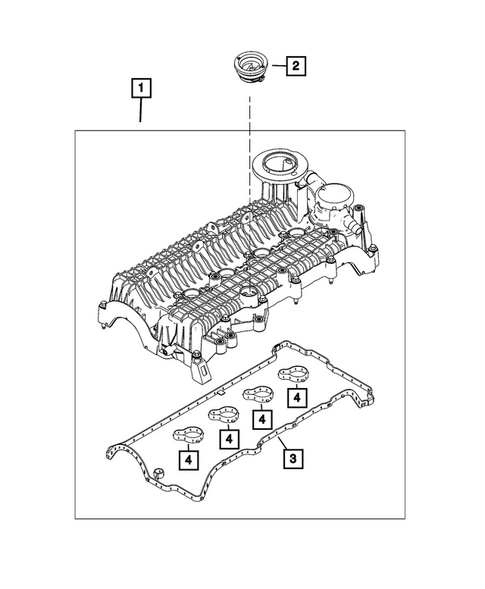 Cylinder Head for 2021 Jeep Renegade #2