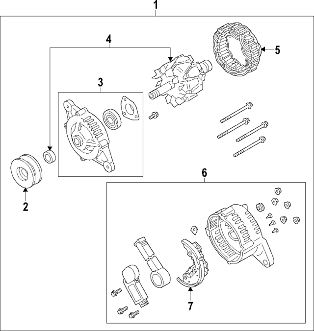 23727AA610 - : Rear Cover for Subaru Image