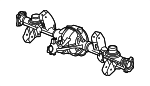 52114889AA - Suspension: Axle Assembly for Jeep: Commander, Grand Cherokee Image
