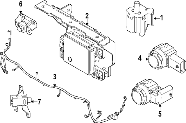 99250GG100 - : Lane Departure System Camera for Kia Image