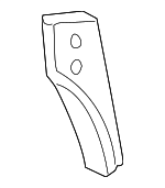 F4ZZ6346609A - Body: Package Tray Bracket for Ford: Mustang Image