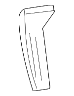 XR3Z6346517AA - Body: Package Tray Reinforcement for Ford Image