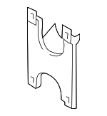 4G0260753 - HVAC: Evaporator Tube Retainer Plate for Audi Image