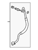 4G0260707CS - : Upper Hose &amp; Tube for Audi Image