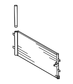 4G0260403B - HVAC: Condenser for Audi Image