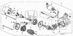 30202RYE003 - Engine: COLLAR, CLUTCH STOP for Honda Image