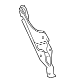 8621121040 - : AM/FM CD Mount Bracket for Toyota Image