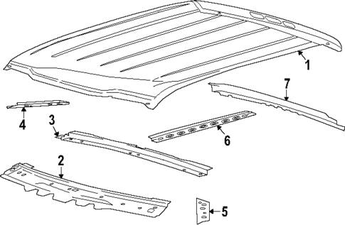 Roof & Components for 2024 Ford F-150 #0