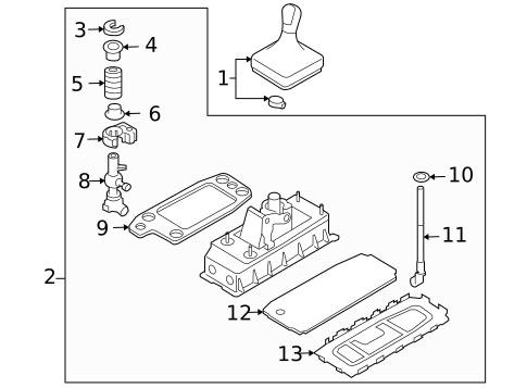 Manual Transaxle for 2011 Volkswagen Eos #0