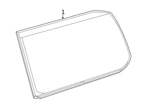 Glass & Hardware for 2024 Lexus GX550 #0