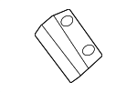 41009626138 - Body: Support Plate for BMW Image