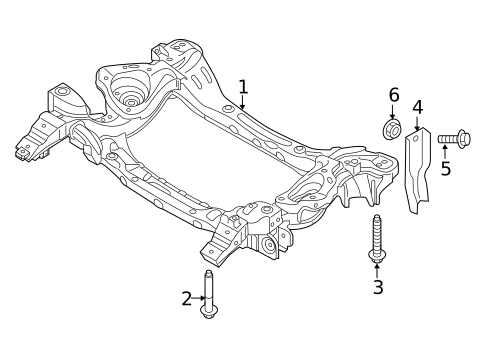 Suspension Mounting for 2018 Genesis G80 #2