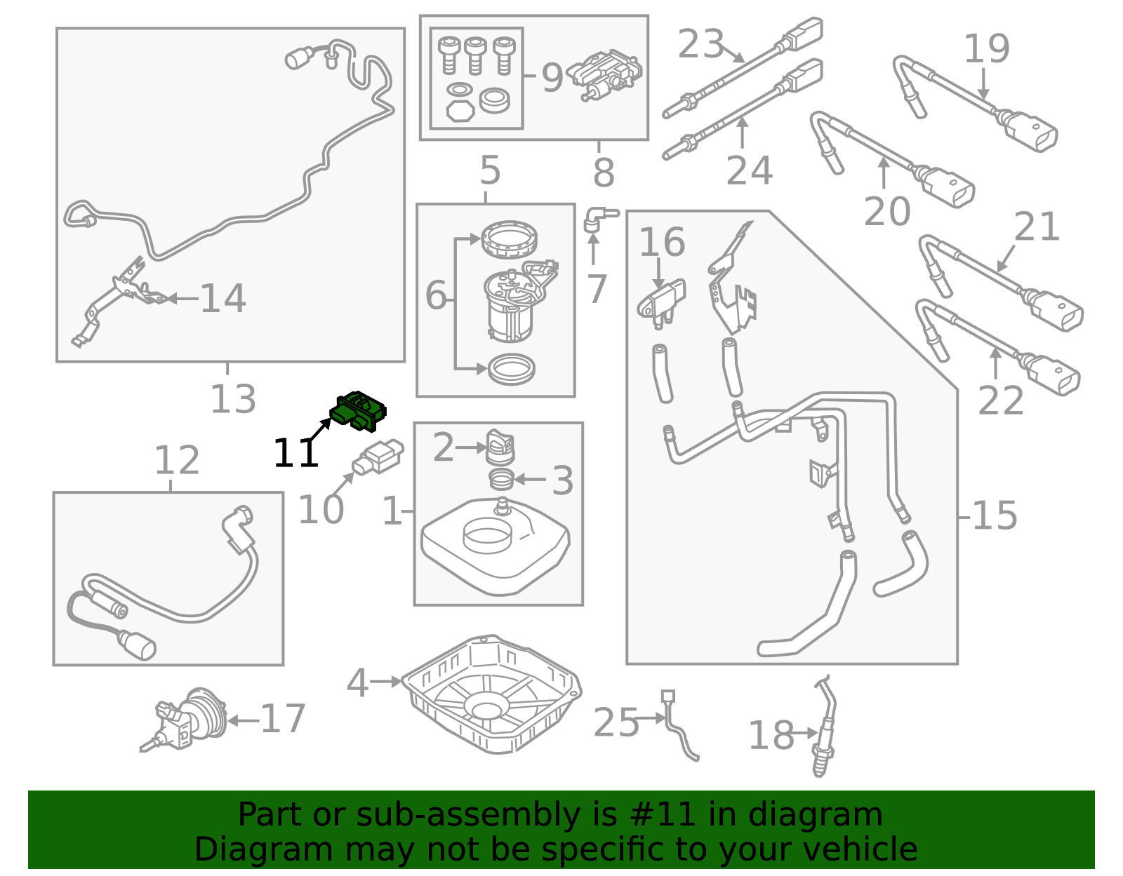 2011-2016 Volkswagen Diesel Exhaust Fluid (Def) Module 3Q0-941-329 ...