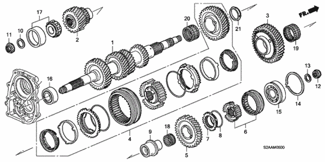 MT Countershaft (KA) for 2008 Honda S2000 #0