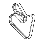 LR051050 - : Serpentine Belt for Land-Rover Image