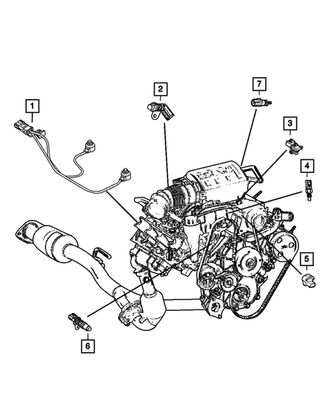 Sensors for 2012 Jeep Liberty #1