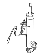 37126796943 - : Shock Absorber for BMW: 535i GT, 535i GT xDrive, 550i, 550i GT, 550i GT xDrive Image