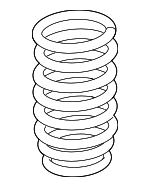 31336786766 - Suspension: Spring for BMW: 535i GT, 535i GT xDrive, 740i, 740Li, 740Li xDrive, 750i, 750Li, ActiveHybrid 7 Image