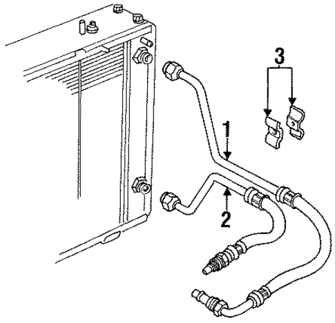 Oil Cooler for 1994 Land Rover Discovery #0