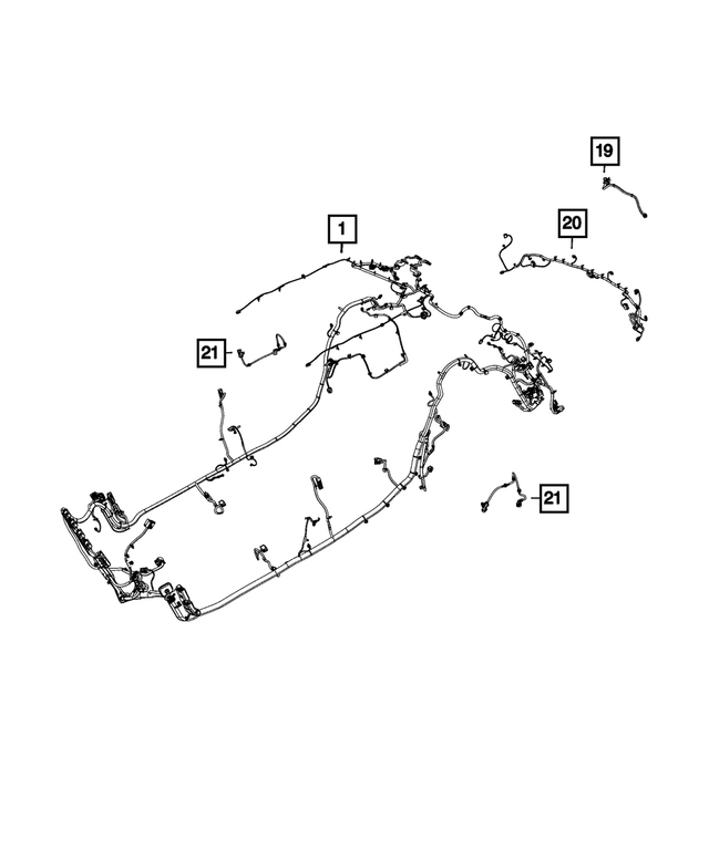 68383698AE - : Body Wiring for Mopar Image
