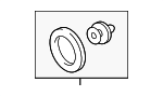 9Y0898333 - Body: Mount Kit for Porsche Image