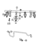 5135911AB - Fuel: Fuel Rail for Mopar Image