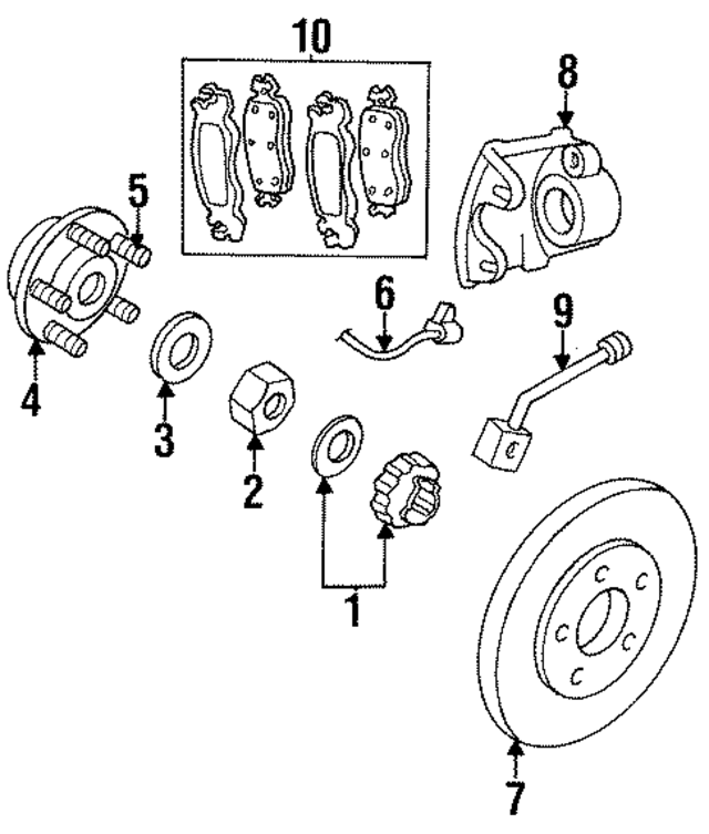 4764116 - Brakes: ABS Sensor for Mopar Image