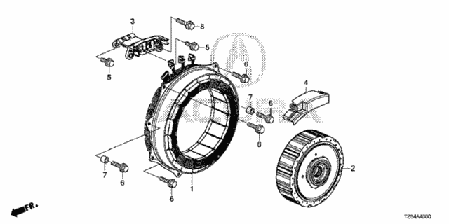 AT Stator (DCT) for 2017 Acura MDX #0