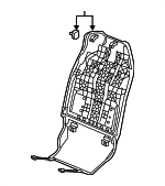 81529TJBA21YJ - Body: Back Panel for Acura: RDX Image