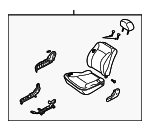 3K2NA57100A902 - : Seat Assembly for Kia Image