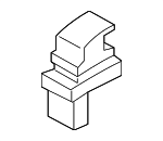 5G0959855KWHS - Body: Window Switch for Volkswagen: Atlas, Atlas Cross Sport, e-Golf, Golf, Golf Alltrack, Golf R, Golf SportWagen, GTI, ID. Buzz, ID.4, Jetta, Tiguan Image