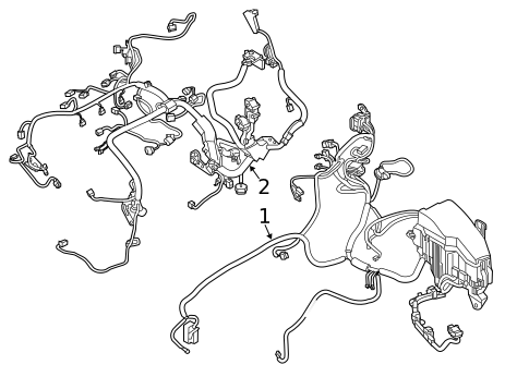 Wiring Harness for 2011 Nissan Murano #0