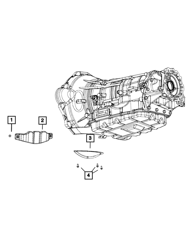 154596 - Transmission: Tapping Hex Flange Head Screw for Mopar Image