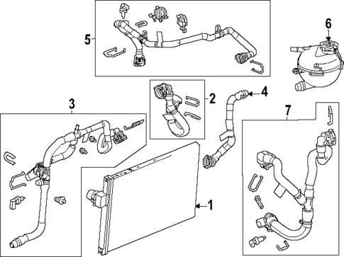 Radiator & Components for 2025 Acura ZDX #0