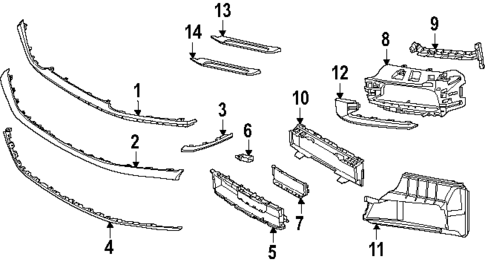 Bumper & Components - Front for 2025 Porsche 911 #1