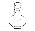 91501S04003 - Body: Fender Liner Retainer Clip for Honda: Accord, Accord Crosstour, Civic, Civic del Sol, CR-V, CR-Z, Crosstour, Element, Fit, Insight, Odyssey, Passport, Pilot, Prelude, Ridgeline, S2000 Image