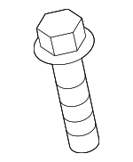 21821B1000 - Engine: Trans Crossmember Upper Bolt for Hyundai Image