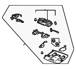 20772256 - : Roof Console for Buick: Enclave Image