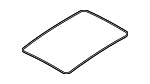 54107485602 - Body: Slide Rail Gasket for BMW: X3, X5, X6, X7 Image