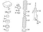 7119901378 - Suspension: Strut Bolt for BMW Image