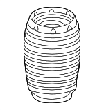 54625L1000 - Suspension: Dust Shield for Genesis: Electrified GV70, GV70 | Hyundai: Ioniq 6, Sonata Image